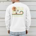 Life Better Aussiedoodle Vintage Dog Mom Dad Men's Sweatshirt Back Print