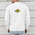 Pace University Setters Arched Dad Men's Sweatshirt Back Print