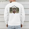 Retro Camo Dad Hunting Camouflage Deer Matching Men's Sweatshirt Back Print Retro Camo Dad Hunting Camouflage Deer Matching Men's Sweatshirt Back Print