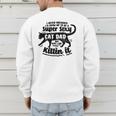 Sexy Cat Dad Father Catfather Kitten Kitty Men's Sweatshirt Back Print