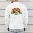 Taco Bout Awesome Dad Cinco De Mayo Mexican Men Men's Sweatshirt Back Print Taco Bout Awesome Dad Cinco De Mayo Mexican Men Men's Sweatshirt Back Print