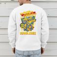 Transformers Father's Day Bumblebee My Dad Is Brave Men's Sweatshirt Back Print