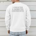 Tshirt For Dad From Son First 1st Time Father's Day Men's Sweatshirt Back Print