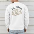 Volleyball Dad Men's Sweatshirt Back Print