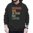 40th Birthday For Men Vintage Dad 1980 Men Hoodie 40th Birthday For Men Vintage Dad 1980 Men Hoodie