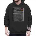 Armenian Dad Nutrition Facts National Pride For Dad Men Hoodie