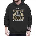 Así Como Se Ve El Mejor Abuelo Del Mundo Grandfather Dad Men Hoodie