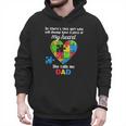 Autism Dad Of Autism Daughter Daddy Shirts Autistic Support Men Hoodie