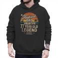 Back Legend Husband Dad Grandpa 77 Year Old 77th Birthday Men Hoodie
