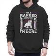 Barber s For Men Dad Hairstyling Humor Quote Small Men Hoodie