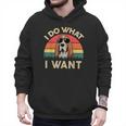 Basset Hound Shirts I Do What I Want Basset Hound Dad Men Hoodie