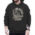 Bearded Dad Daddy Papa Father’s Day Resting Beard Face Men Hoodie