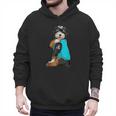 Bernedoodle I Love Dad Tattoo Apparel Dog Dad Dads Men Hoodie