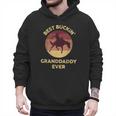 Best Buckin' Granddaddy Western Rodeo Cowboy Bucking Horse Men Hoodie