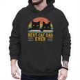 Best Cat Dad Ever Retro Style Cats Lover Men Hoodie