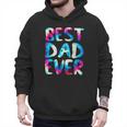 Best Dad Ever Colorful Tie Dye Fathers Day Men Hoodie