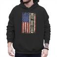 Best Dad Ever US American Flag For Father's Day Men Men Hoodie