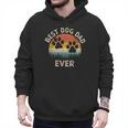 Best Dog Dad Ever Vintage Father's Day Dog Lover Men Hoodie