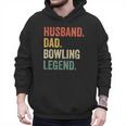 Bowler Husband Dad Bowling Legend Father's Day Men Hoodie