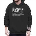 Bunny Dad Definition Rabbit Lover Men Hoodie