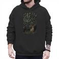 Camo Deer American Flag Graphic Hunting Men Dad Boys Men Hoodie