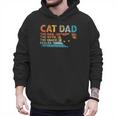 Cat Dad The Man The Myth Snack Dealer Fathers Day Men Hoodie