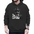 The Catfather Fathersday Best Birthday Cat Dad Men Hoodie