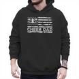 Cheer Dad Cheerleading American Flag Proud Cheer Father Men Hoodie