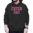Cheer Dad Vintage Retro Cheerleading Pink Men Hoodie