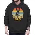 Chorkie Dad Retro Sunset Chihuahua Yorkie Mix Lover Men Hoodie