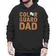 Color Guard Dad Flag Flipping Father Men Hoodie