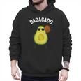 Cute Avocado For Dad Men Fruit Avocado Pear Lovers Men Hoodie