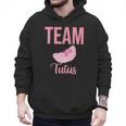 Cute Team Tutus Gender Reveal For Mom And Dad Men Hoodie