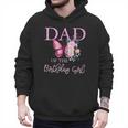 Dad 1st First Birthday Matching Family Butterfly Floral Men Hoodie