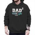 Dad 2 Second Time Dad Dad Of Two Men Hoodie