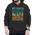 My Dad Is 40 And Still Awesome 40th Birthday Vintage Retro Men Hoodie