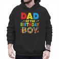 Dad Of The Birthday Boy Building Block Birthday Men Hoodie