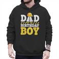 Dad Of The Birthday Boy Construction Birthday Party Hat Men Men Hoodie