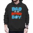Dad Of The Birthday Boy Dog Lover Birthday Family Men Hoodie