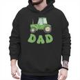 Dad Of The Birthday Boy Tractor Farm Trucks Family Party Men Hoodie