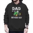 Dad Of The Birthday Boy Vintage Farm Tractor Party Family Men Hoodie