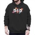 Dad Of The Birthday Boys Space Astronaut 1st Birthday Family Men Hoodie
