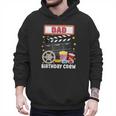 Dad Birthday Crew Movie Night Theme Matching Party Men Hoodie Dad Birthday Crew Movie Night Theme Matching Party Men Hoodie