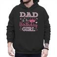 Dad Of The Birthday Girl Cute Pink Matching Family Party Men Hoodie