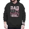 Dad Of The Birthday Girl Pink Bow Flower Birthday Girl Men Hoodie