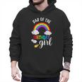 Dad Of The Birthday Girl Rainbow B-Day Matching Family Men Hoodie