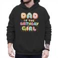 Dad Of The Birthday Girl Sweet Donut Birthday Family Men Hoodie