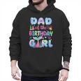Dad Of The Birthday Mermaid Girl Family Matching Party Men Hoodie