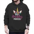 Dad Of The Birthday Princess Father Unicorn Birthday Men Hoodie