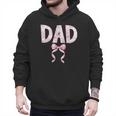 Dad Birthday Squad Matching Coquette Bow Family Party Men Hoodie